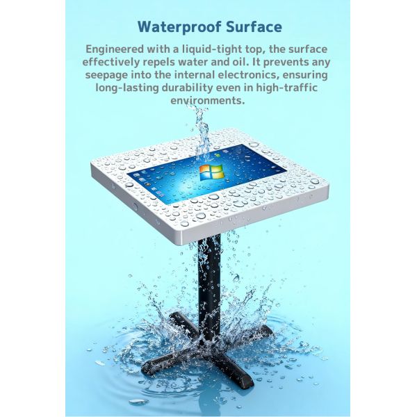 55Inch Android Interactive LCD LED Display Built-In Speaker 1 Year for Restaurant/Hotel Advertising 20-Point Capacitive Touch