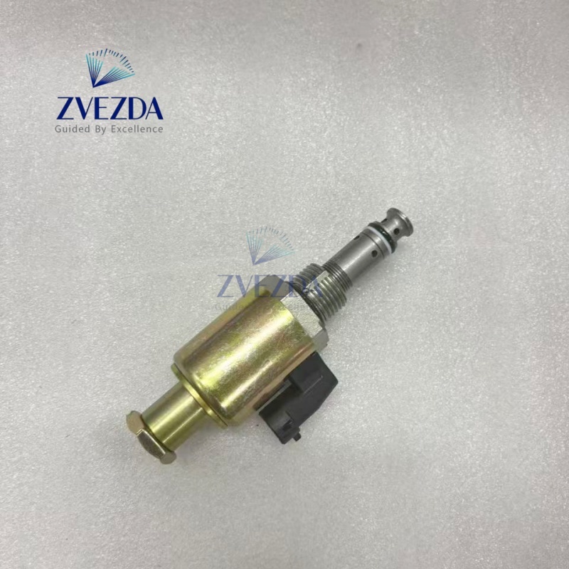 Injector Solenoid Valve 122‑5053 With Plug For E325C 325CL Hydraulic Fuel Pump Solenoid