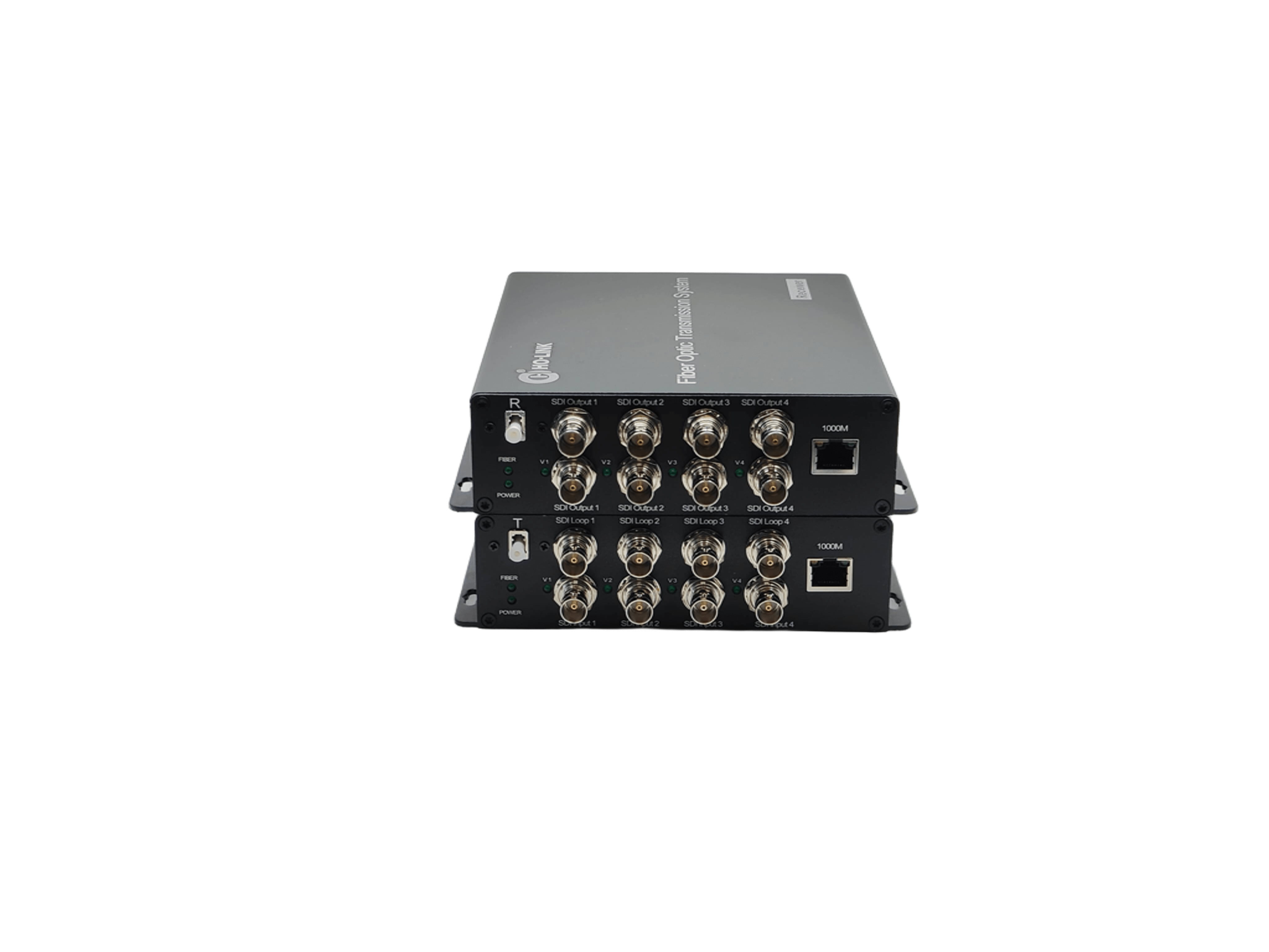 4 Channels 3G SDI Input With IP Network Multi-Signals Transmission Equipment Over One Fibre Cable