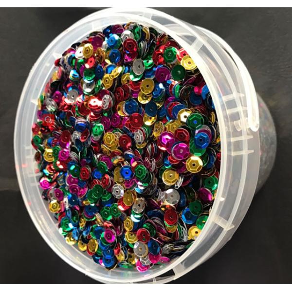 365 Colors Loose Round and Circle PVC Sequin Panels for Weddings Parties Cloth Decorate Wedding Decorations Bulk Packaged in Candy Box