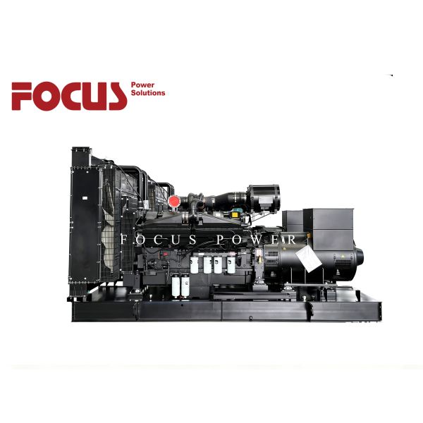 1000kVA 800kW Prime Power Genset with KTA38-G5 Engine and Water Cooling for Construction Projects