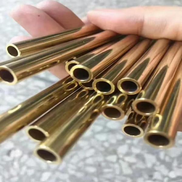 Air Conditioner Water Copper Brass Metals Tube Pipe 6mm 8mm ASTM CuZn37 CuZn40
