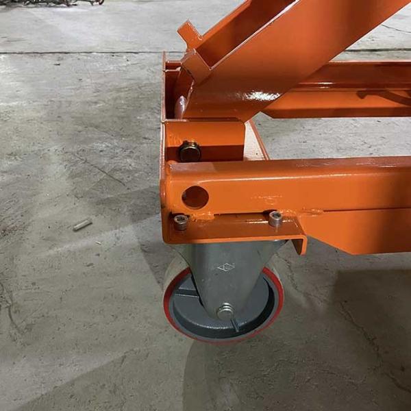 Двойник грузоподъемности 150Kg изготовления Китая мобильный Scissor ручное Scissor высота 1430mm таблиц Lifter максимальная