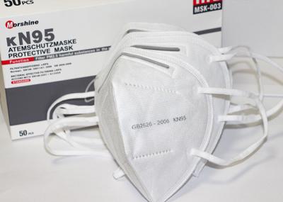3D Breathing KN95 Medical Mask With Adjustable Nose Clip Polypropylene Layer