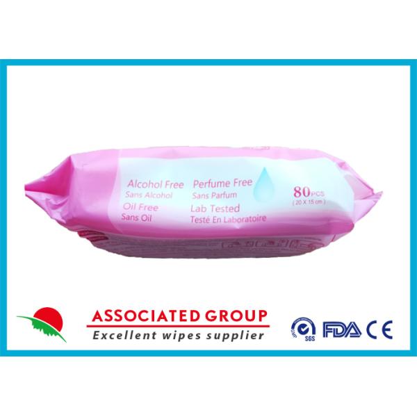 EDI очистил воду Biodegradable младенец обтирает, влажная ткань обтирает естественную выдержку завода