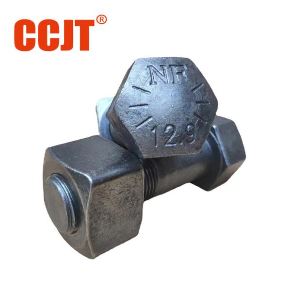 12.9 Grade High Tensile Bucket Teeth Bolt Ex200 Dozer Plow D8k Track Padded & Excavator Sprocket Bolt And Nut