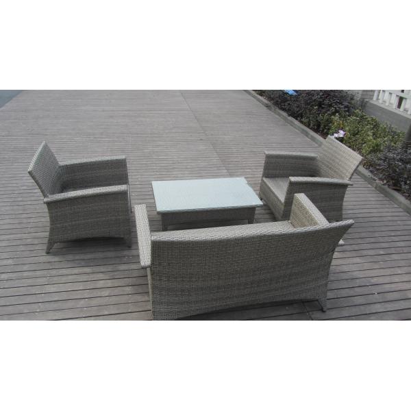 Hot Selling Comfortable PE Wicker Rattan Furniture Outdoor Sofa Set