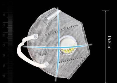 Valved N95 Disposable Dust Masks For Coronavirus Disease Protection