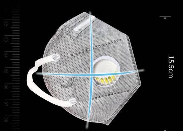 Valved N95 Disposable Dust Masks For Coronavirus Disease Protection