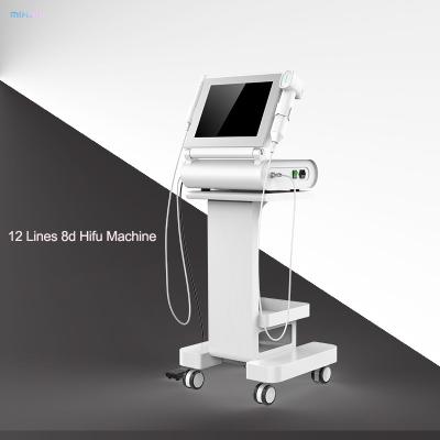 2 In 1 Hifu Treatment Machine Painless 6.0J Hifu Devices Adjustable Energy