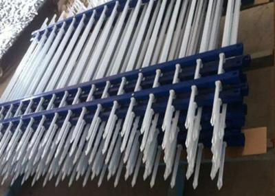 Powder Coated Zinc Steel Tubular Fence For Public Facilities Fences