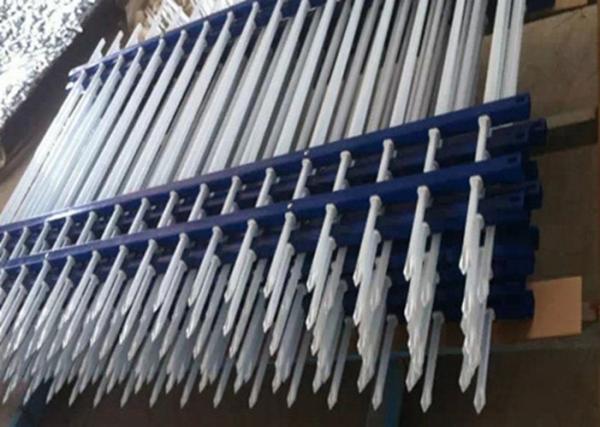 Powder Coated Zinc Steel Tubular Fence For Public Facilities Fences