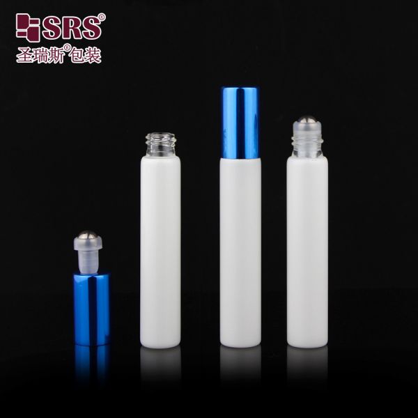 SRS Hot Selling 8ml Tube Thin Wall Glass Roll on Bottle for Perfume Essential Oil
