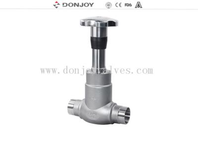 1/2 - 3 Direct Way Manually Clamped Stainless Steel Valves With SS Handwheel