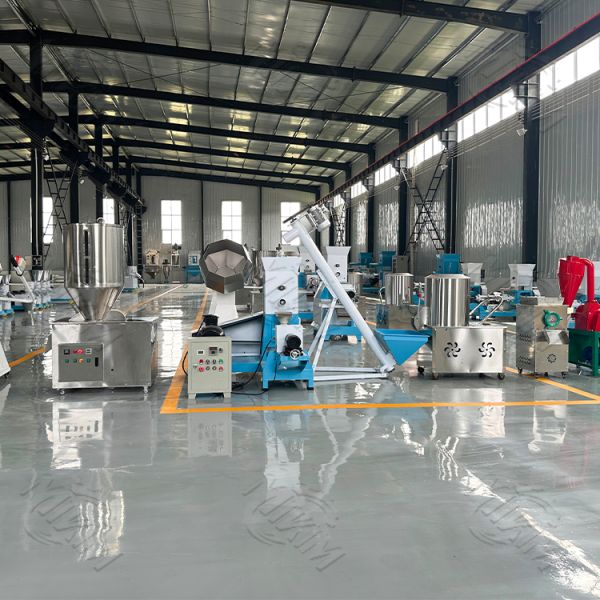 200-800 kg/h Small Floating Fish Feed Extruder Production Line | Fish Food Extruder Machine | Low Price Fish Feed Pellet Production Line