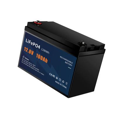 tempos de ciclo longos extra da bateria do fosfato do ferro do lítio de 12V 100Ah 5000 para Ebike robótico
