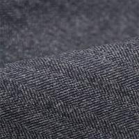 De pano de seda do terno de rayon de lãs o fio material de desenhos em espinha tingiu a tela 315gsm do blazer