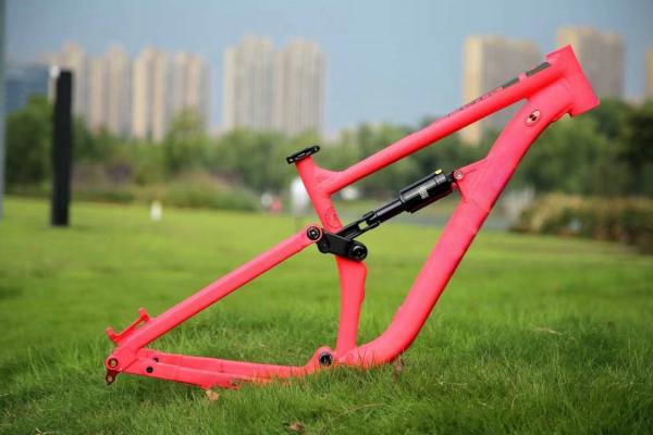 Aluminum Alloy Enduo Full Suspension Frame for 27.5 Inch Wheels Compatibility