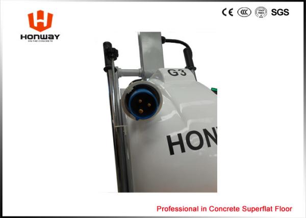 4KW Residential Concrete Wet Grinder Polisher , Diamond Floor Polishing Machine