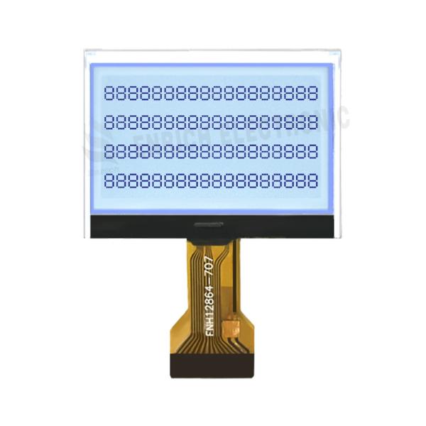 Custom Graphic LCD Display 128x64 Dot Matrix 6 0'Clcok FSTN COG Monochrome Module
