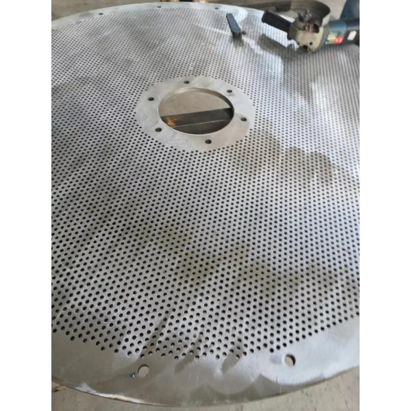 Long Service Life Fiber Separator Machine Stainless Steel Screen Plate For Pulp Making