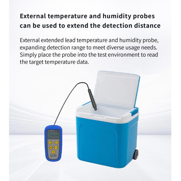 OEM Supported LCD Digital Electronic Hygrometer for Temperature and Humidity Control