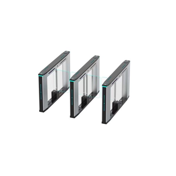 Fitness Center Entry Swing Barrier Rfid Qr Code Reader Access Control Solution Gym Machine Swing Barrier Speed Gate
