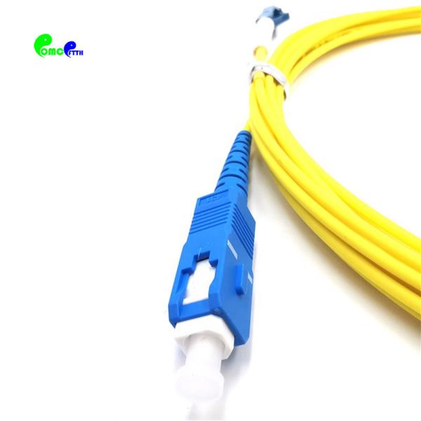 Simplex Fiber Optic Patch Cables G652D G657A SC UPC To SC UPC