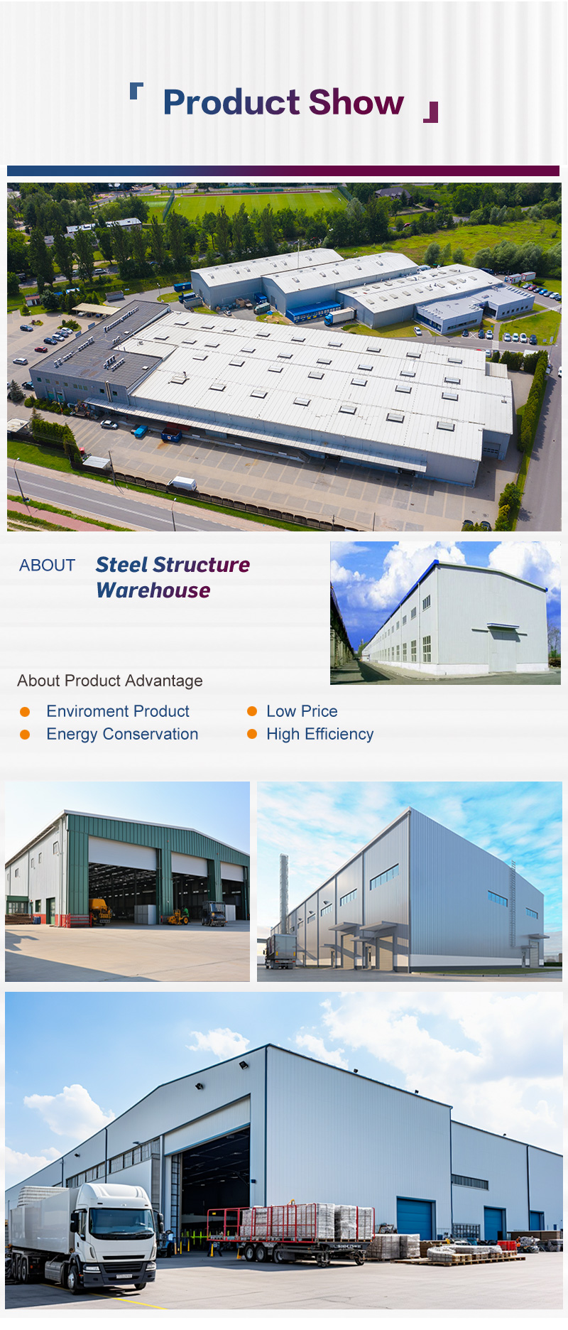 Rapid Build Portal Frame Steel Structure Construction Prefab Residential Steel Buildings
