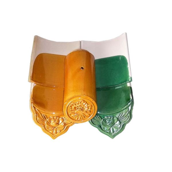 LAS TEJAS DE TEJADO DE LA VENTA ESMALTARON ESTILO TRADICIONAL CHINO DE CERÁMICA
