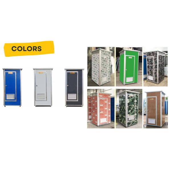 Портативный туалет из стальной панели 50 мм