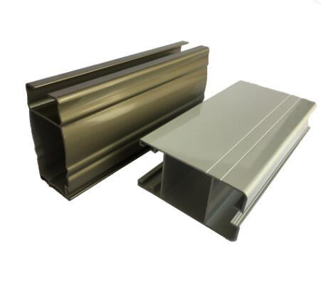 6061-T5 Aluminum Door Extrusion Square Shaped Window Frame Extrusions