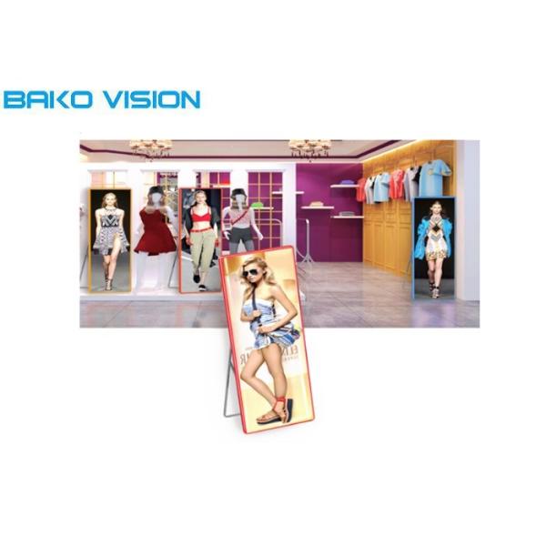 Full Color Indoor Digital Advertising Display Screens Aluminmum For Fashion Show