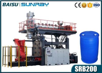 200 Liter Blue Plastic Drum Making Machine With Bottom Blowing System SRB200