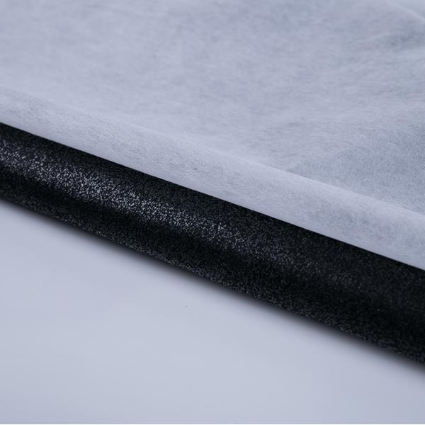 120gsm GAOXIN Chemical Bond Nonwoven 1025HF Fabric 100% Polyester Fusible Nonwoven Interlining