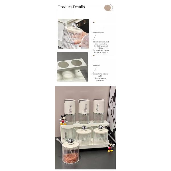 Customized Lid Spice Rack Cabinet Organizer for Space-Saving Kitchen Storage Solutions