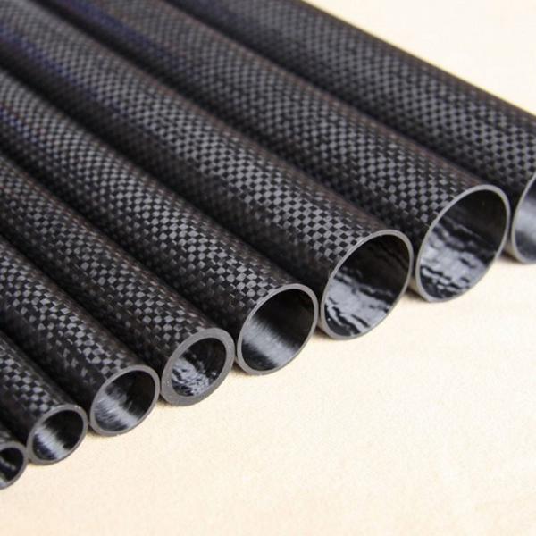 High Pressure Resistance Carbon Fiber Tube Rolled Wrapping 3K CF Tubes