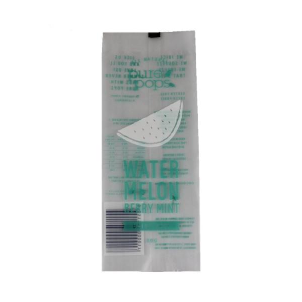 Customized popsicle printed plastic packaging bag/Clear Wrappers Plastic frozen sucker pouch