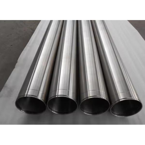 Durable Material Industrial Round Shape Gr5 Titanium Exhaust Seamless Hydraulic Tube Pipe for Gas Heat Treatment Equipment