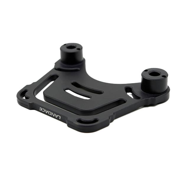 Lightweight Black Powder Coated Car Mounting Bracket for 2018- Jeep Wrangler 0.2kg