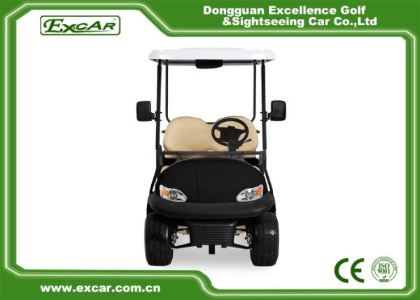 EXCAR CE Approved Electric Golf Carts With Trojan T - 875 Battery