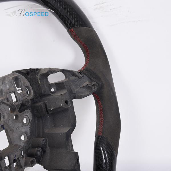 Red Stripe Custom F150 Steering Wheels Ford Alcantara 350mm