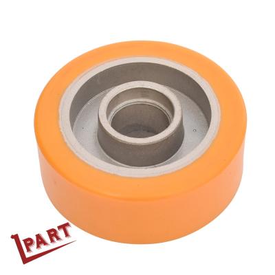 Custom Truck Balance Urethane 100mm PU Wheels For Forklift