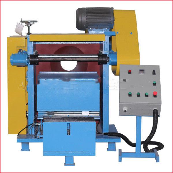 Máquina de polimento de chapa de metal 7,5kw motor principal 600*600mm largura da mesa de trabalho