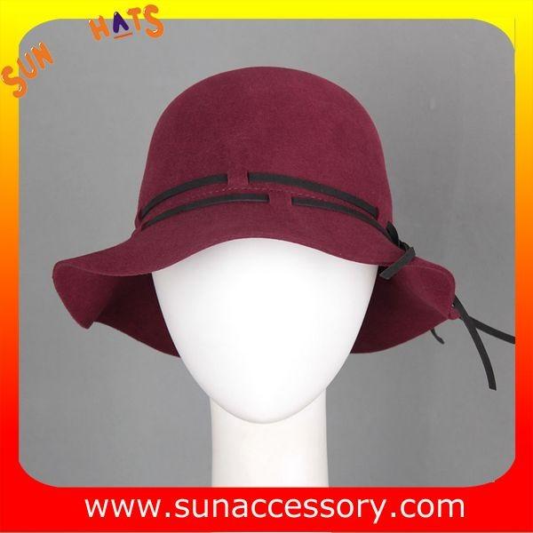 6090819 Sun Accessory customized  winner  fashion  wool felt  clothe hats, women hats and caps wholesaling