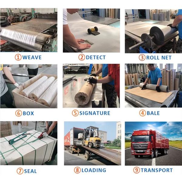 304 316 316L Stainless Steel Wire Mesh Filter 100-500 Mesh