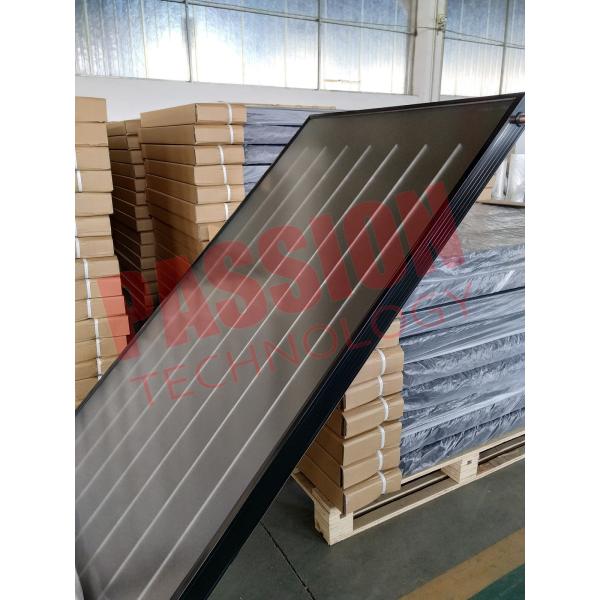 Нагреватель воды голубой индикаторной панели черноты солнечного коллектора плоской плиты 300L титана солнечный