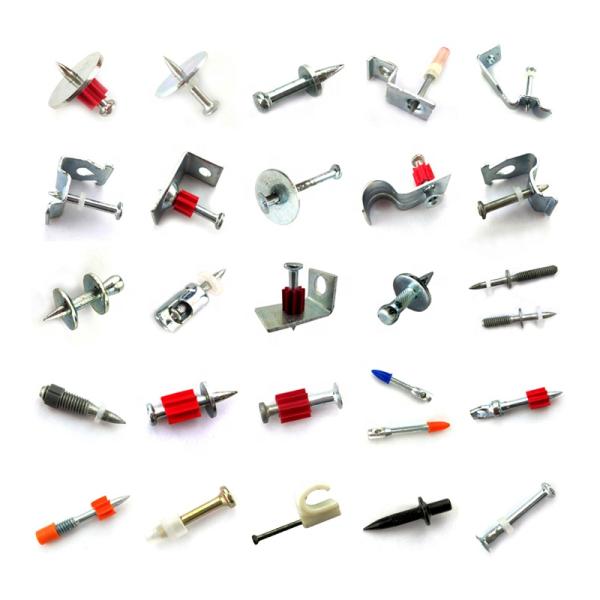 Common Nail XCC Assembled Drive Pin with Ceiling Clip and P lastic Drive Pins fasteners