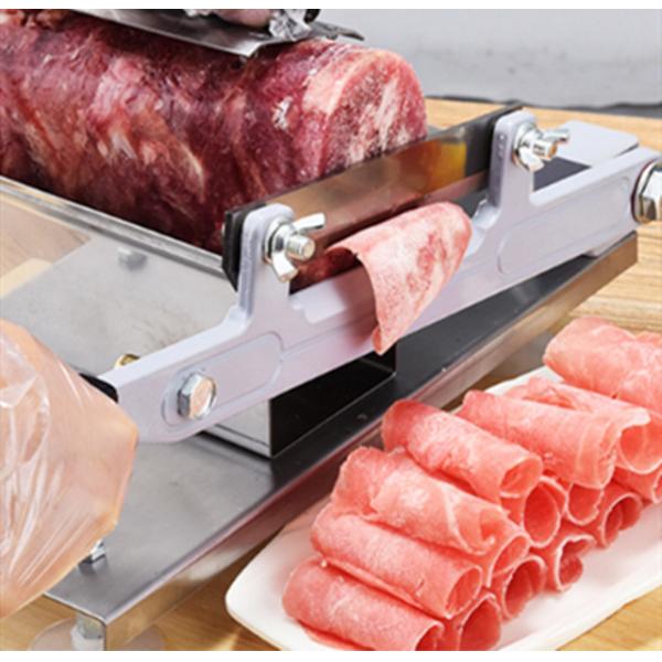 Реклама электрического замороженного автомата для резки Slicer мяса автоматическая