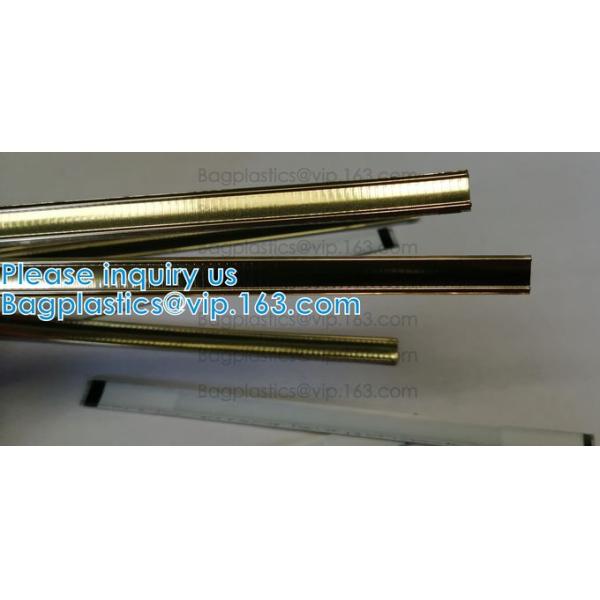 Aluminium Foil Tin Tie, Tintie, Twist Tie, Peel Stick Bag Seal Coffee Tin Tie Plastic Tin Ties With Adhesive